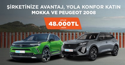 Şirketinize Avantaj, Yola Konfor Katın Mokka ve Peugeot 2008